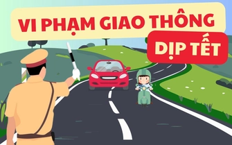 Những lỗi vi phạm giao thông hay mắc phải dịp Tết