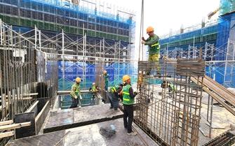 Rộn ràng trên công trường dự án nhà ở xã hội hơn 1.000 tỷ đồng tại Bắc Ninh