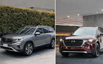 Hơn 2 tỷ đồng, chọn Mazda CX-90 PHEV hay Volkswagen Teramont X?