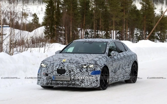 Rò rỉ hình ảnh C-Class EV trên đường thử