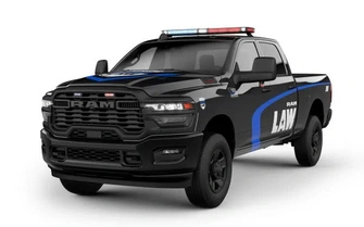 Ram 2500 thành xe cảnh sát sau bài test khắc nghiệt