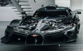 Bugatti Bolide lần đầu có bản chạy phố