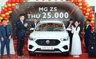MG Việt Nam ưu đãi lãi suất 0% cho khách hàng mua xe