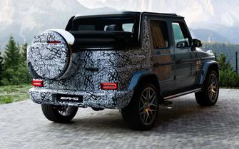 Mercedes-AMG G63 mui trần lộ diện trước ngày ra mắt