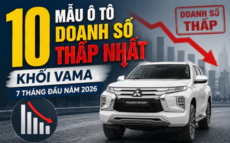 Nhóm 10 ô tô bán ít nhất 7 tháng: Những lý do phía sau