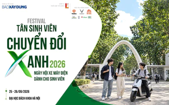 Lần đầu có Festival chuyển đổi xanh cho tân sinh viên
