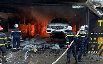 Ô tô cháy trong garage được bồi thường bảo hiểm thế nào?