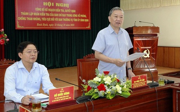 Bộ trưởng Tô Lâm: Ít về Bình Định vì an ninh ổn định
