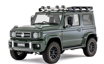 Suzuki Jimny hầm hố hơn khi qua tay hãng độ Nhật Bản