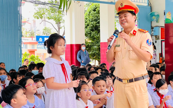 Cần Thơ: Đem kiến thức an toàn giao thông đến các trường học