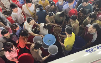 Vụ chung cư Thanh Hà mất nước: Đề nghị Công ty Sông Đuống cấp đủ lưu lượng cam kết