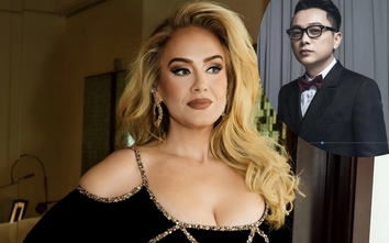 Adele mặc chiếc váy thứ 2 do Công Trí thiết kế cho show Weekends with Adele 31