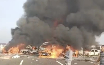 Tai nạn giao thông liên hoàn tại Ai Cập, gần 100 người thương vong