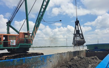 Một công ty ở Đồng Tháp được phê duyệt thẩm định mỏ cát hơn 1,7 triệu m3 trên sông Tiền