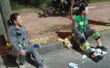 Nóng: Hai nữ công nhân môi trường bị đánh, bị bắn giữa đêm ở Quảng Ngãi
