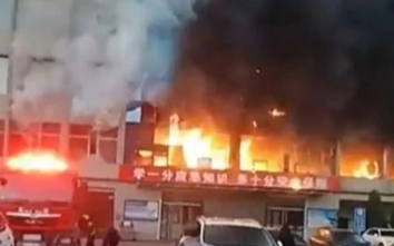 Cháy tòa nhà của doanh nghiệp lớn ở Trung Quốc, 26 người thiệt mạng
