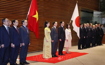 Thủ tướng Nhật Bản chủ trì lễ đón trọng thể Chủ tịch nước Võ Văn Thưởng