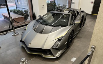 Cận cảnh siêu xe Lamborghini Autentica độc nhất vô nhị