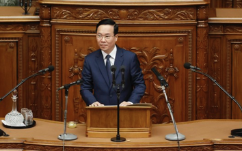 Chủ tịch nước Võ Văn Thưởng phát biểu trước Quốc hội Nhật Bản