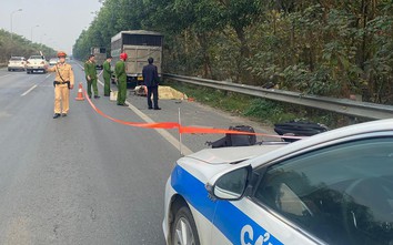 Tìm nhân chứng vụ tai nạn trên Đại lộ Thăng Long khiến 1 người tử vong
