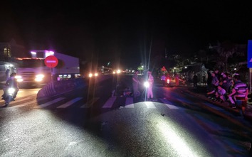 Hai mô tô va chạm trên quốc lộ 1 qua Khánh Hoà, 1 người chết, 2 người bị thương