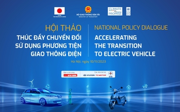 Báo Giao thông lần thứ ba tổ chức hội thảo quốc tế về xe điện