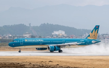 Sân bay Điện Biên đón máy bay cỡ lớn đầu tiên trong lịch sử
