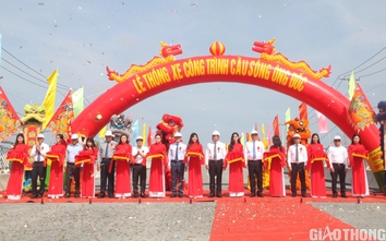 Phó thủ tướng dự lễ thông xe cầu sông Ông Đốc hơn 690 tỷ đồng ở Cà Mau