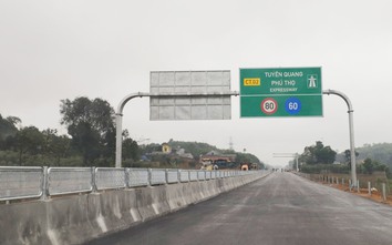 Dự kiến khánh thành cao tốc Tuyên Quang - Phú Thọ vào ngày 24/12