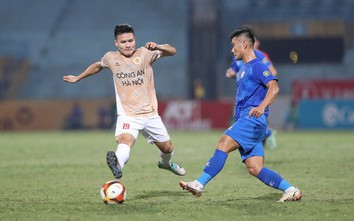V-League: Quang Hải mờ nhạt, nhà vô địch hòa thất vọng đội bóng tân binh