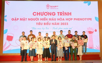 Tôn vinh 200 người mang dòng máu "khác biệt" sẵn sàng hiến tặng