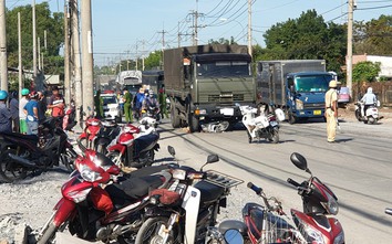 Chở con đi gửi quay ra đi làm, người phụ nữ bị xe tải cán tử vong