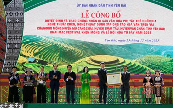 Yên Bái khai mạc Festival trình diễn Khèn Mông và Lễ hội hoa Tớ Dày 2023
