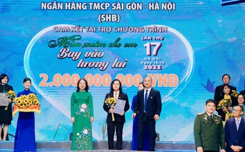 SHB ủng hộ 2 tỷ đồng cho chương trình “Mùa xuân cho em” lần thứ 17