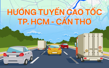 Hai lộ trình từ TP.HCM đi Cần Thơ sau khi thông tuyến cao tốc dài 121km