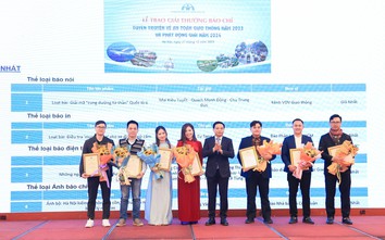 Báo Giao thông đoạt nhiều giải tuyên truyền về An toàn giao thông năm 2023