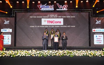 TNCons Vietnam được vinh danh trong top 500 doanh nghiệp tư nhân lớn nhất Việt Nam