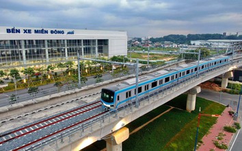 Metro số 1 chạy từ Bến Thành đến Suối Tiên êm suốt