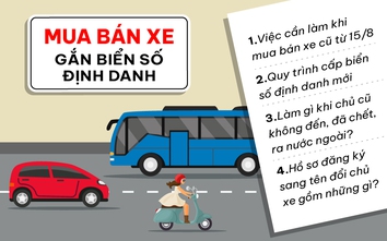 Những điều cần biết khi mua bán xe gắn biển số định danh