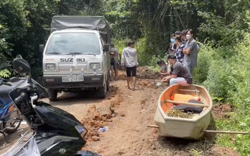 Tìm thấy thi thể bé trai 12 tuổi trên sông Buông sau ba ngày mất tích