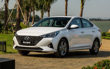 Hyundai Accent chiếm lượng lớn ô tô Hyundai bán ra tại Việt Nam