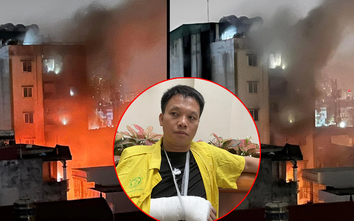 Cháy chung cư mini ở Khương Hạ: Bàng hoàng giây phút ôm con nhảy từ tầng 3
