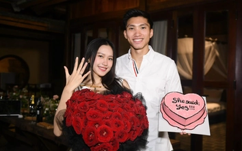 Văn Hậu phấn khích khi cầu hôn thành công Top 10 Hoa hậu Việt Nam
