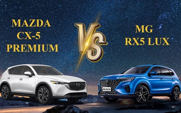 MG RX5 nhập Trung Quốc có gì để cạnh tranh với Mazda CX-5?