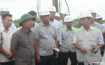 Thứ trưởng Nguyễn Duy Lâm: Kiên quyết xử lý nhà thầu chậm thi công cao tốc