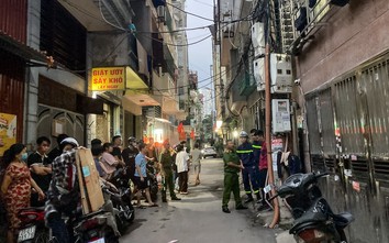 Phong tỏa chung cư mini tại Hà Nội sau sự cố chập điện