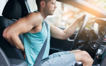 Cách giúp giảm đau lưng khi lái xe