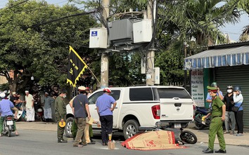 Bình Dương: Truy tìm xe container cán thanh niên đi xe máy, kéo lê 10m