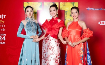 Hoa hậu Bảo Ngọc, Hoàng Phương, Ngọc Hằng tham gia “Lễ hội Tết Việt 2024”