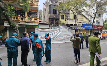 Tan hoang hiện trường vụ cháy khiến 4 người tử vong ở Hà Nội